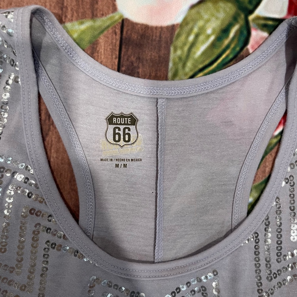 Route 66 Racerback Sequence Tank - Picture 3 of 3